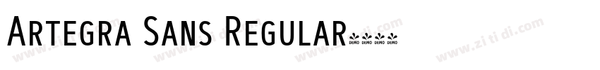 Artegra Sans Regular字体转换